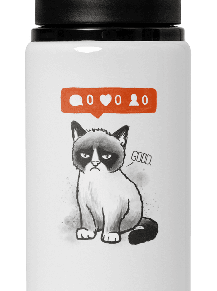 Grumpy flaša na vodu White