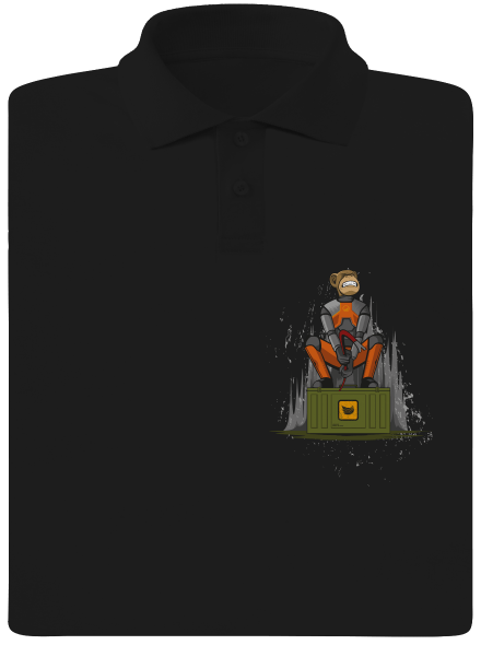 Ape-Life pánska polokošeľa Black