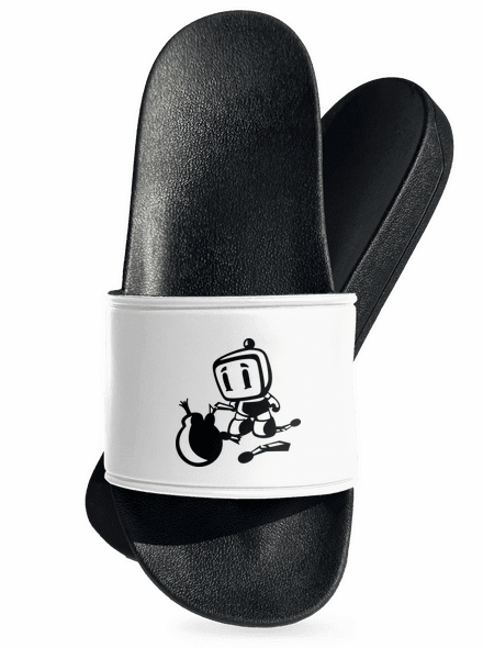 Bomberman šľapky White