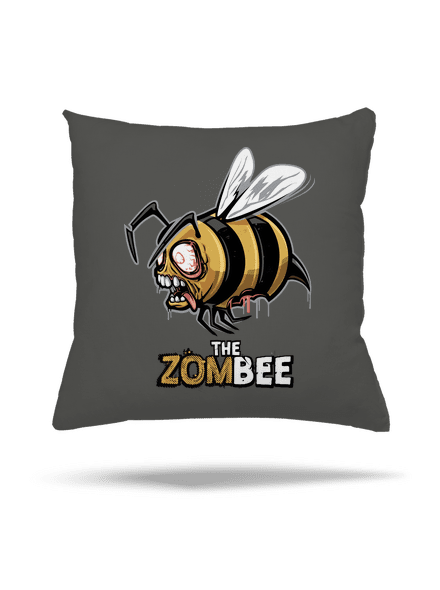 ZomBee - žltá vankúš Gray Pol