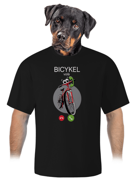 Bicykel volá unisex tričko oversized Black