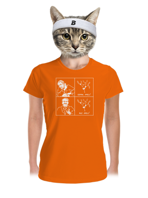 Cimrman: Copak jmelí dámske športové tričko Neon Orange