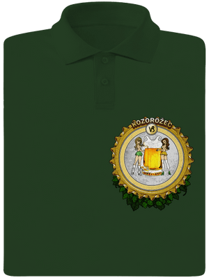 Pivný horoskop: Kozorožec pánska polokošeľa Bottle Green Mal