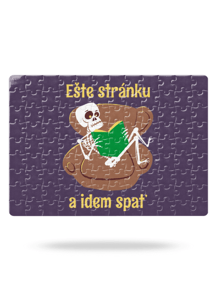 Ešte stránku puzzle White