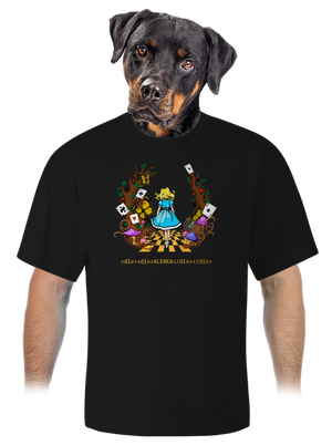 unisex tričko oversized