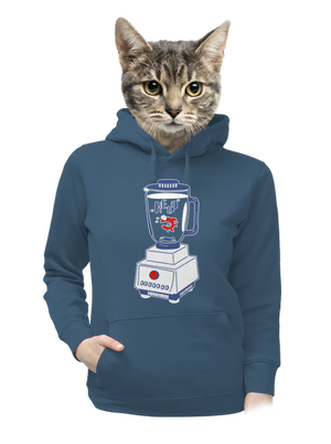 dámska mikina klokanka