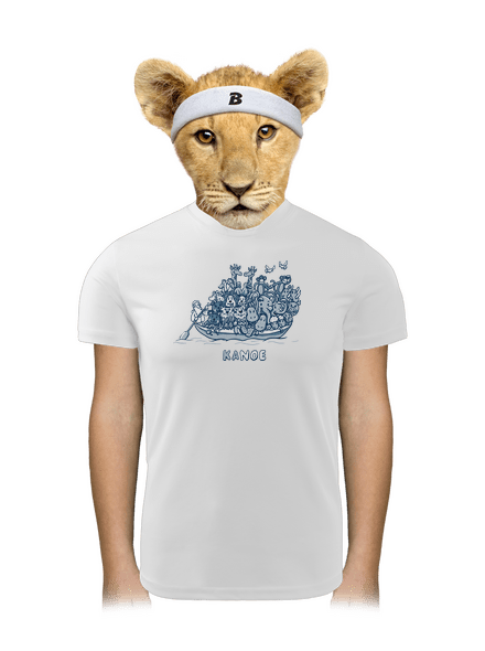 Noemova archa detské športové tričko White