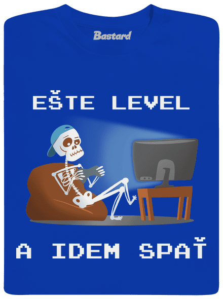 Ešte level detské tričko Royal Blue