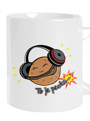 Pecka veľký hrnček White