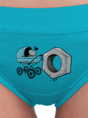 Správna matka dámske nohavičky Turquoise