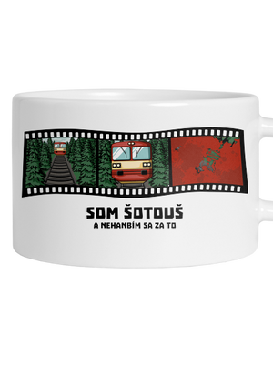 Som šotouš hrnček makronka White