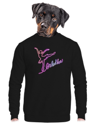 unisex mikina bez kapucne