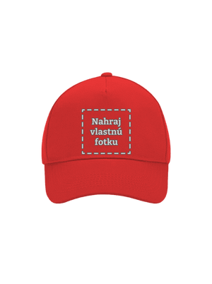 Vlastná potlač šiltovka baseballka Classic Red