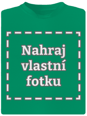 Vlastná potlač detské športové tričko Kelly Green Mal