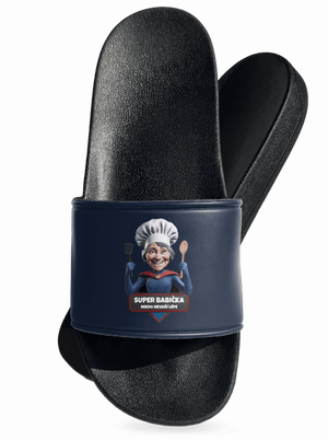 Super babička šľapky Navy
