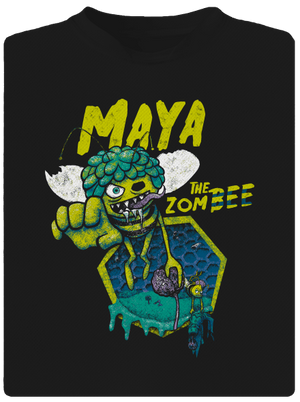 Zombee Maja pánske športové tričko Black