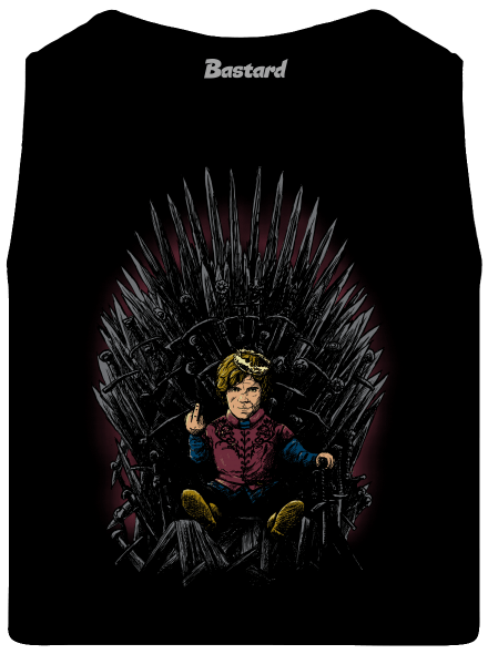 Tyrion na tróne pánske tielko Black