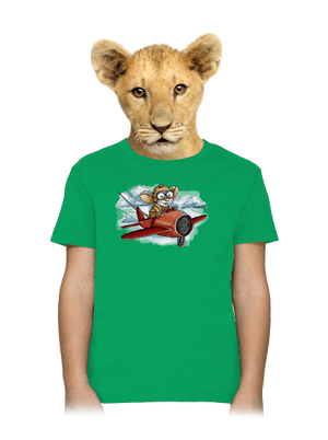 Tryskomyš detské tričko Kelly Green