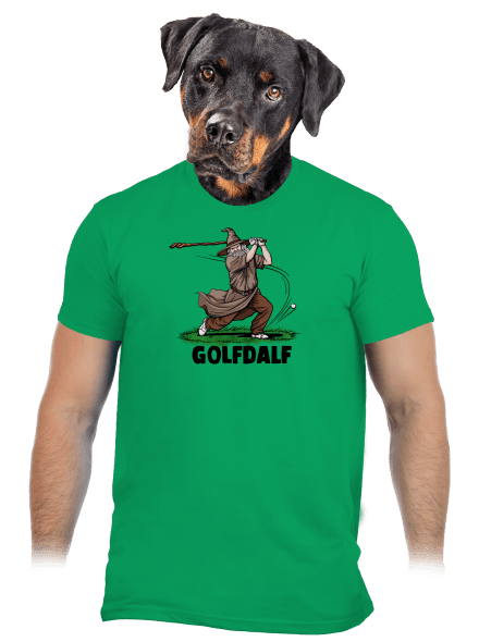 Golfdalf pánske tričko Kelly Green