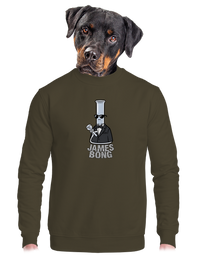 unisex mikina bez kapucne