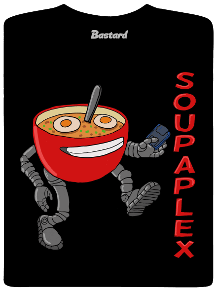 Soupaplex pánske dlhý rukáv Black