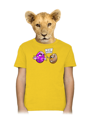 Zmaľujem ťa detské tričko Gold