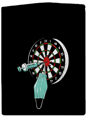 Zásah pánska mikina na zips Black