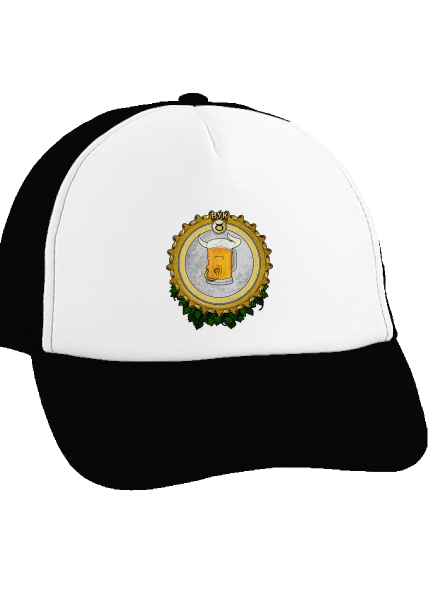 Pivný horoskop: Býk šiltovka truckerka Black cap