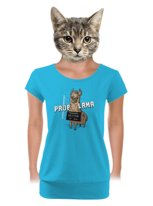 dámske tričko s lemom