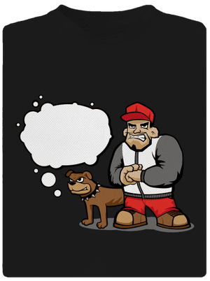 Nehryzem detské športové tričko Black