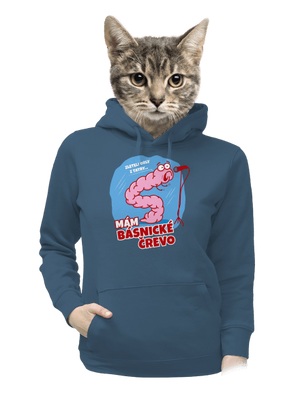 dámska mikina klokanka