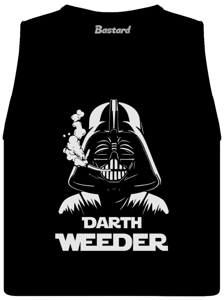 Darth Weeder dámske tielko voľné Black