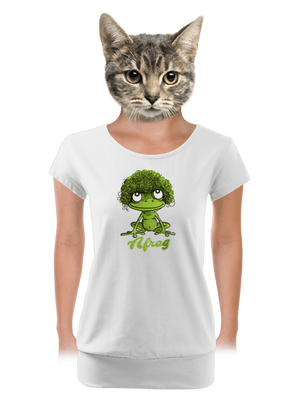 dámske tričko s lemom