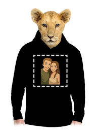 detská mikina klokanka