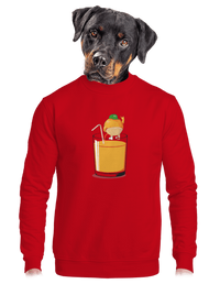 unisex mikina bez kapucne