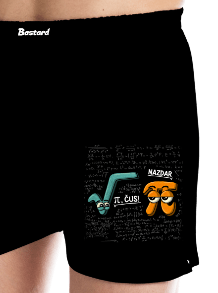 Pí, čus! pánske trenky Black