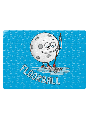 Floorball puzzle White