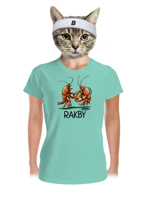 Rakby dámske športové tričko Mint Mal