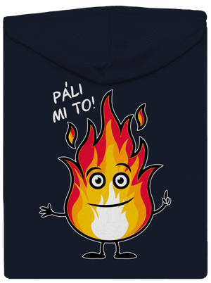 Páli mi to dámska mikina na zips Navy Mal