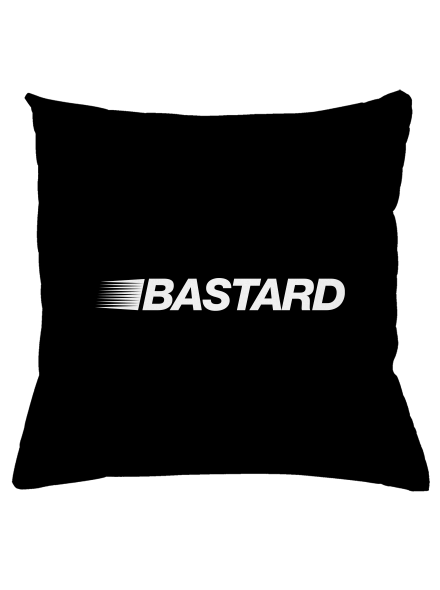 Bastard v závodnom vankúš Black