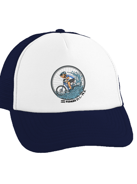 Cyklistický horoskop: Vodnár šiltovka truckerka French Navy cap
