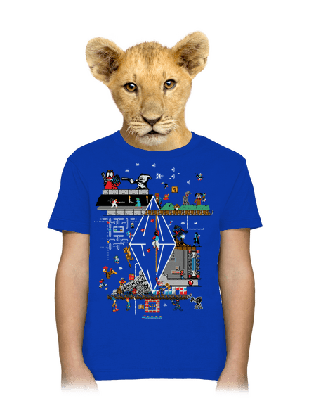 Zahráme si detské tričko Royal Blue