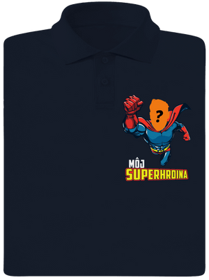 Môj superhrdina pánska polokošeľa Navy Mal