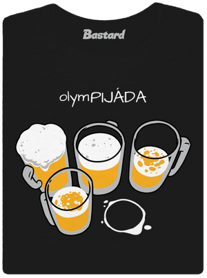 Pijáda dámske tričko Black