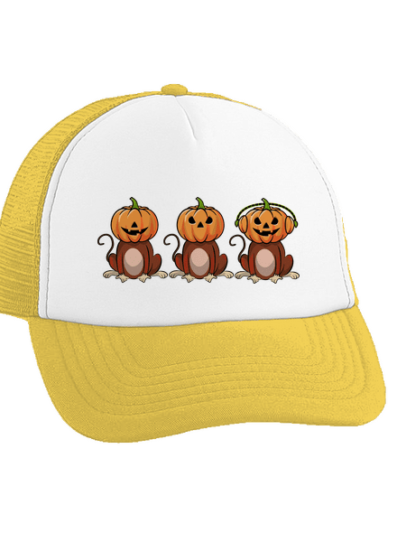 Halloween opičky šiltovka truckerka Sunflower cap
