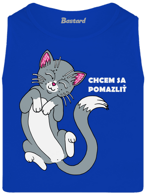 Chcem sa pomazliť pánske tielko Royal Blue