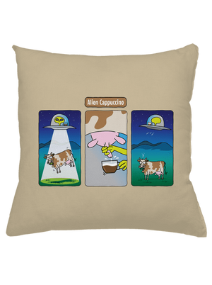 Alien Cappuccino vankúš Beige