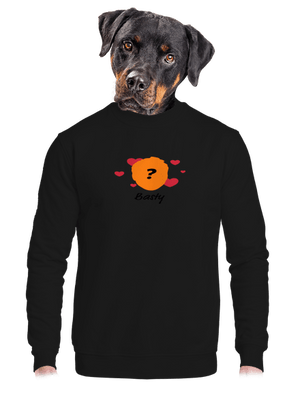 unisex mikina bez kapucne