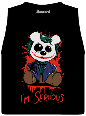 Serious dámske tielko voľné Black