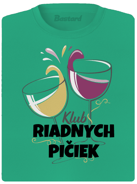 Klub riadnych pičiek dámske športové tričko Mint Mal